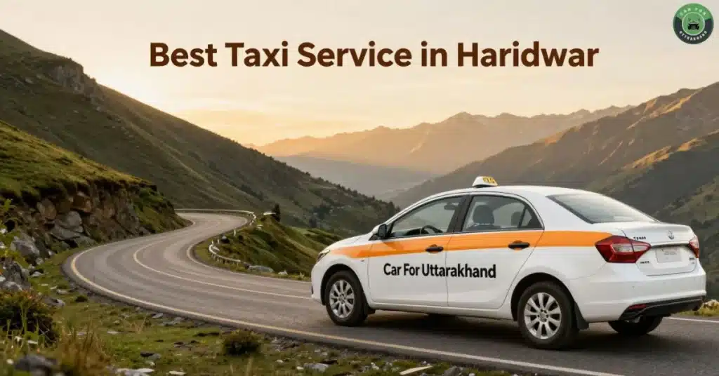 Best Taxi Service in Haridwar with Car For Uttarakhand on scenic hill road